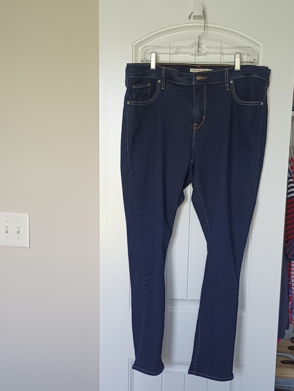 Levi's Navy Blue Women's Shaping Skinny Jeans